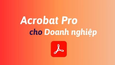 Mua Acrobat Pro cho doanh nghiệp bản quyền chính hãng