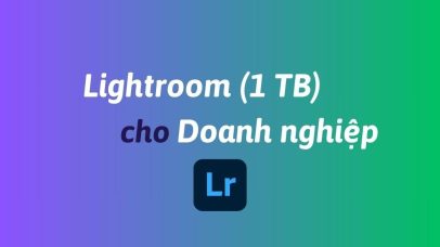 Mua Lightroom (1 TB) cho doanh nghiệp bản quyền chính hãng