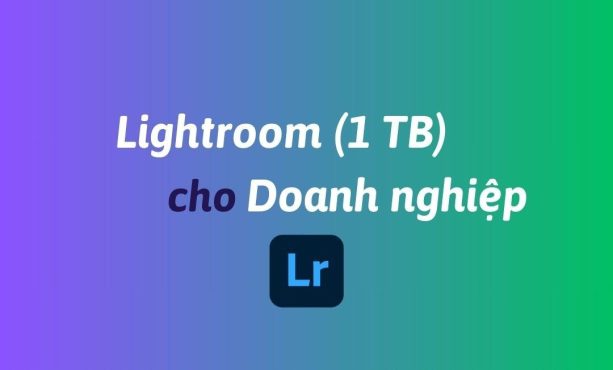 Mua Lightroom (1 TB) cho doanh nghiệp bản quyền chính hãng